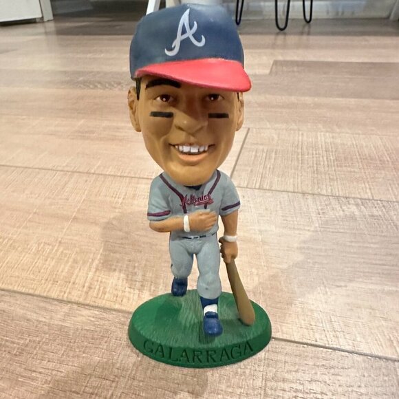 ANDRES GALARRAGA  HEADLINER FIGURINE ATLANTA BRAVES #14 1998 - Picture 1 of 5